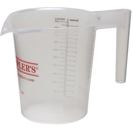 Gemplers Polypropylene Measuring and Calibration Pitchers 1 PINT MAC PITCHER